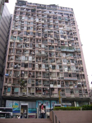 Typical accomodation (Mansions) Hong Kong